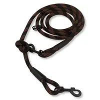 PafDog® Přepínací nastavitelné vodítko 14mm, černo-hnědé, extra pevné PAF-679