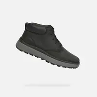Černá pánská kotníková obuv Geox Granito + Grip - Pánské