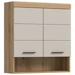 MID.YOU ZÁVĚSNÁ SKŘÍŇKA, kašmírová, přírodní barvy, 74/79/24 cm