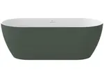 Ravak Freedom O Tec - Volně stojící vana, 170x77 cm, Grey Green/bílá CD11200000