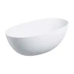 OMNIRES Shell - Volně stojící vana, 148x75 cm, matná bílá SHELL148WWBM