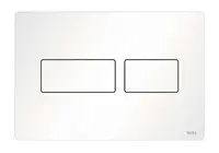 Tece TECEsolid - Ovládání splachování, matná bílá 9240433