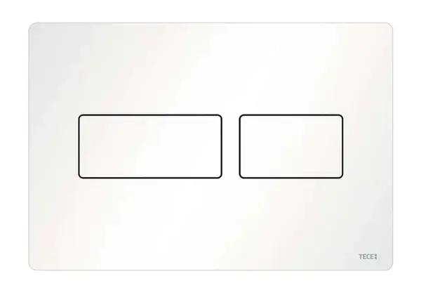 Tece TECEsolid - Ovládání splachování, matná bílá 9240433