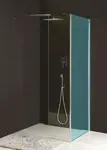Polysan Modular Shower - Pevný panel MS2, 100 cm, pravý, k instalaci na sprchovou stěnu modulu MS2, čiré sklo MS2B-100R