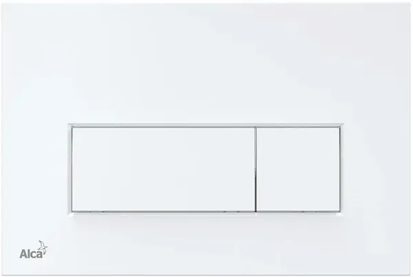 Alcadrain Thin - Ovládací tlačítko splachování, bílá M570