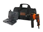 BLACK+DECKER - Příklepová vrtačka 710 W, s příslušenstvím BEH710SA32-QS