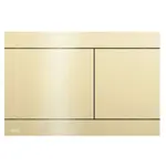 Alcadrain Flat - Ovládanie splachovania, lesklá zlatá FUN-G-P