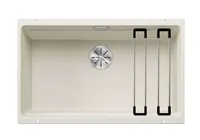 Blanco Etagon 700 - Silgranitový drez, 73x46 cm, s príslušenstvom, InFino, jemná biela 527078