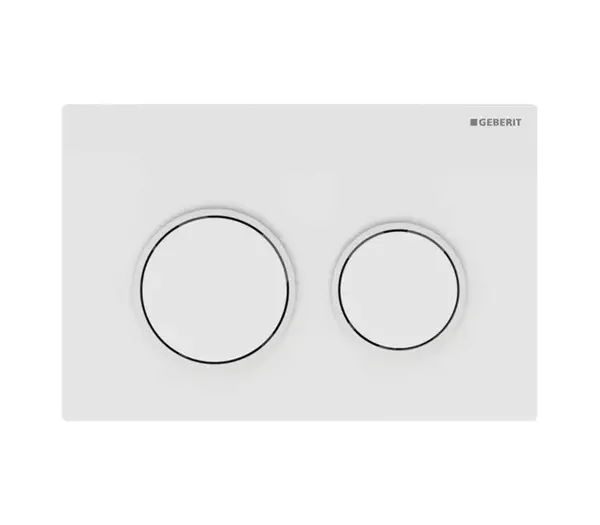 Geberit Omega20 - Ovládanie splachovania, biela 115.085.11.1