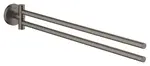 Grohe Essentials - Držiak uterákov, kefovaný tmavý grafit 40371AL1