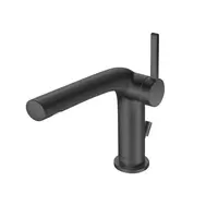 Keuco Edition 400 - Umývadlová batéria s výpustom, čierny chróm kefovaný 51504130002