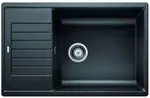 Blanco Zia XL 6 - Silgranitový drez, 78x50 cm, Compact, čierna 526019