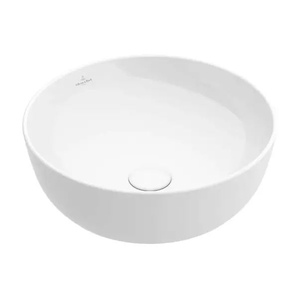 Villeroy & Boch Artis - Umývadlo na dosku, priemer 43 cm, CeramicPlus, alpská biela 417943R1