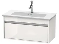 Duravit Ketho - Umývadlová skrinka Compact 41x80x39 cm, 1 zásuvka, lesklá biela KT642302222