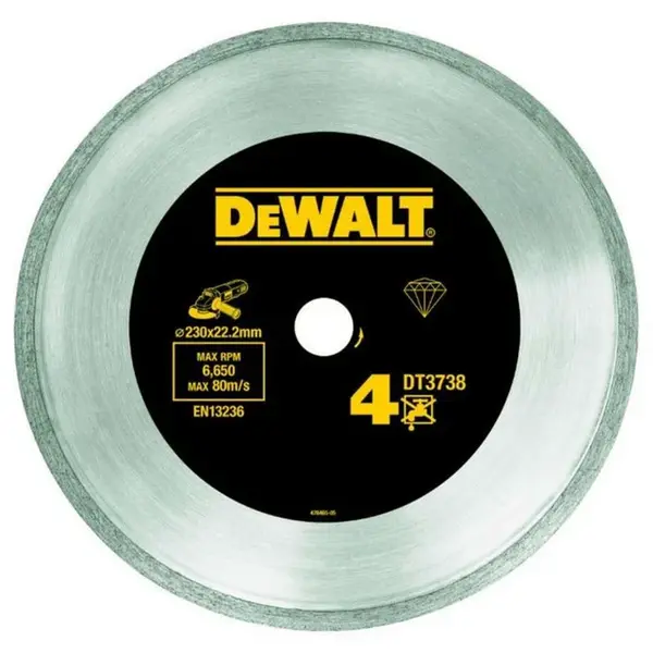 DeWALT Príslušenstvo - Diamantový rezný kotúč na obklady, 230x22,2 mm DT3738