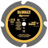 DeWALT Príslušenstvo - Pílový kotúč 115x9,5 mm, 4 zuby DT20421