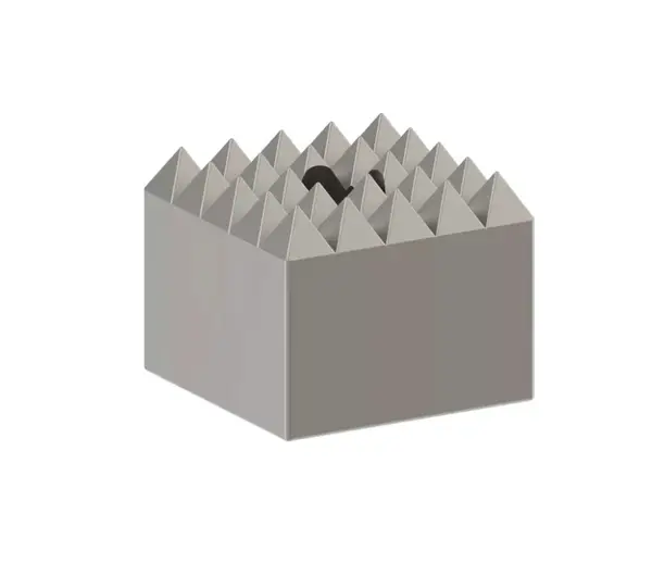 Bosch Příslušenství - Zdrsňovací deska SDS Max, 25 zubů, 60x60 mm 1618623205