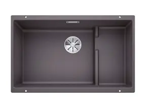 Blanco Subline 700 - Silgranitový drez, 73x46 cm, sivá skala 523539