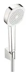 Hansa Basicjet - Set sprchovej hlavice, 1 prúd, držiaku a hadice, chróm 44600113