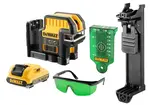 DeWALT Náradie - 10,8 V AKU krížový laser, dosah 50 m, s príslušenstvom, 1x aku 2,0 Ah XR, nabíjačka DCE0825D1G