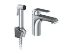 Ravak Flat - Umývadlová batéria s bidetovou spŕškou, chróm X070438