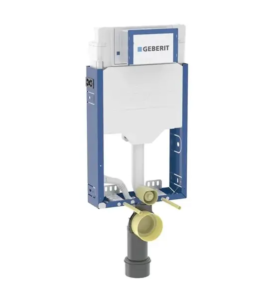 Geberit Kombifix - Předstěnová instalace pro závěsné WC, výška 1,08 m 110.302.00.5