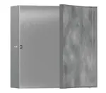 Hansgrohe XtraStoris Rock - Výklenok do steny, s dvierkami, 30x30x10 cm, kefovaná nerezová 56085800
