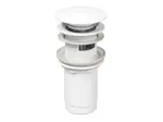 Ravak Odtokové systémy - Uzatvárateľná výpusť, ClickClack, matná biela X01836