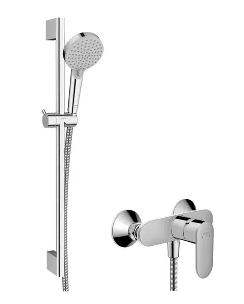Hansgrohe Vernis Blend - Sprchový set s batériou, 2 prúdy, EcoSmart, chróm 26957000