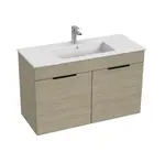 Jika Cube - Skrinka s umývadlom 100x43x61 cm, jaseň H4536511765141