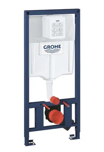 Grohe Rapid SL - Predstenová inštalácia na závesné WC, so splachovacou nádržkou, s vertikálnou podporou 38897000