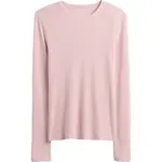 GAP V-FAST LS ESSENTIAL RIB TEE Dámské tričko, lososová, velikost