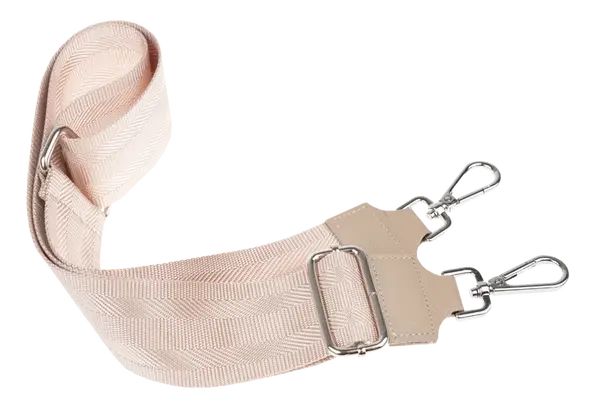 NovaKabelka.cz Látkový přídavný popruh roso argento