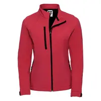 Červená dámská bunda Soft Shell Russell