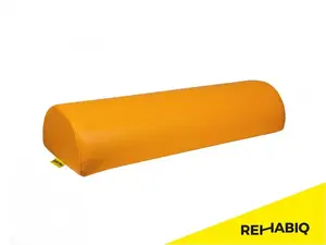 Rehabiq Podkladový půlválec, 60 x 20 x 12 cm, oranžový