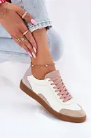 Dámské Kožené Tenisky Zazoo N1220 Bílé