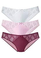 PETITE FLEUR Nohavičky  černicová / ružová / biela