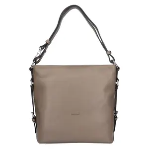 Elegantní dámská kožená kabelka Katana Nantes - šedá