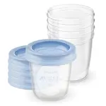 AVENT VIA Pohárky s víčkem 180ml 5ks Nové