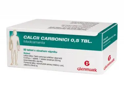 Calcii Carbonici 0.5 tbl.MVM por.tbl.nob.50x0.5g
