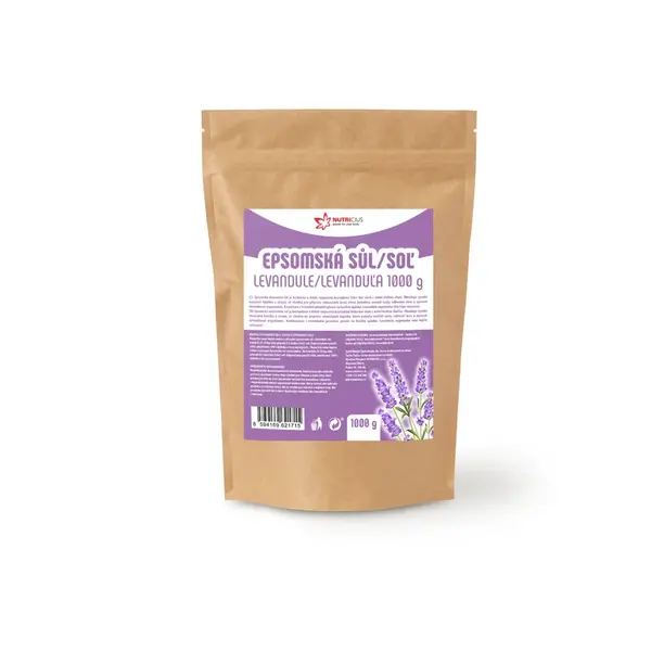 Epsomská sůl LEVANDULE 1000g