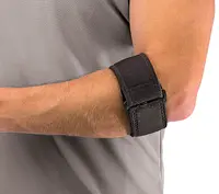 Mueller Tennis Elbow Support w/Gel Pad, pások na tenisový lakeť s gélovým vankúšikom