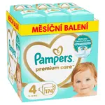 Pampers Premium Care 4 plenky 9-14kg 174ks