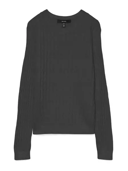 VERO MODA Sveter 'VMFLO'  tmavosivá