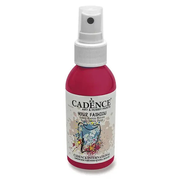Barvy na textil Cadence Your Fashion, 100 ml - fuchsiová