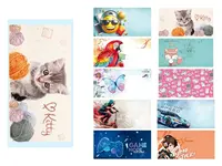 Dopisní obálka MFP DL 115g/m2 dětská (mix)