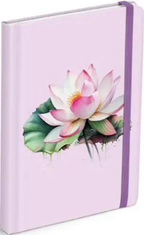 Blok s gumkou 13 x 18cm, 120 listů, linka