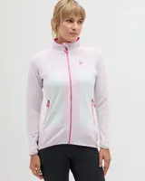 Dámská mikina silvini valdaora růžová/šedá m