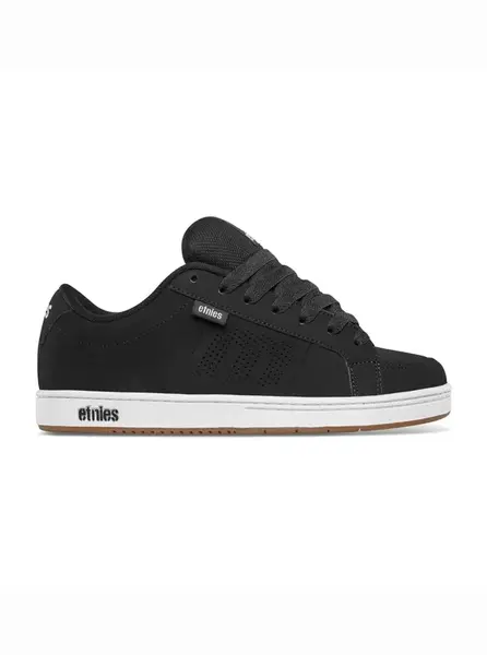 Etnies pánské boty Kingpin Black/White/Gum | Černá | Velikost 9,5 US