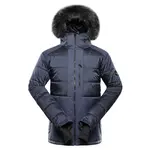 Pánská lyžařská bunda s ptx membránou alpine pro naddr šedá 4xl
